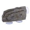 thumbnail image 2 of 2024 Turtle Basking Platform Prevent Slip Realistic Rock Shape Resin Turtle Dock Basking Area for Reptile Rock Turtle Simulation Basking Platform, 2 of 5