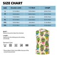 thumbnail image 6 of Pofeuu Cute Cartoon Cactus Print Men's Muscle T-Shirt, Sleeveless, Muscle Tank, Classic Muscle Tee Top For Men Casual Sleeveless Muscle T-Shirt Trendy Clothes-Medium, 6 of 7