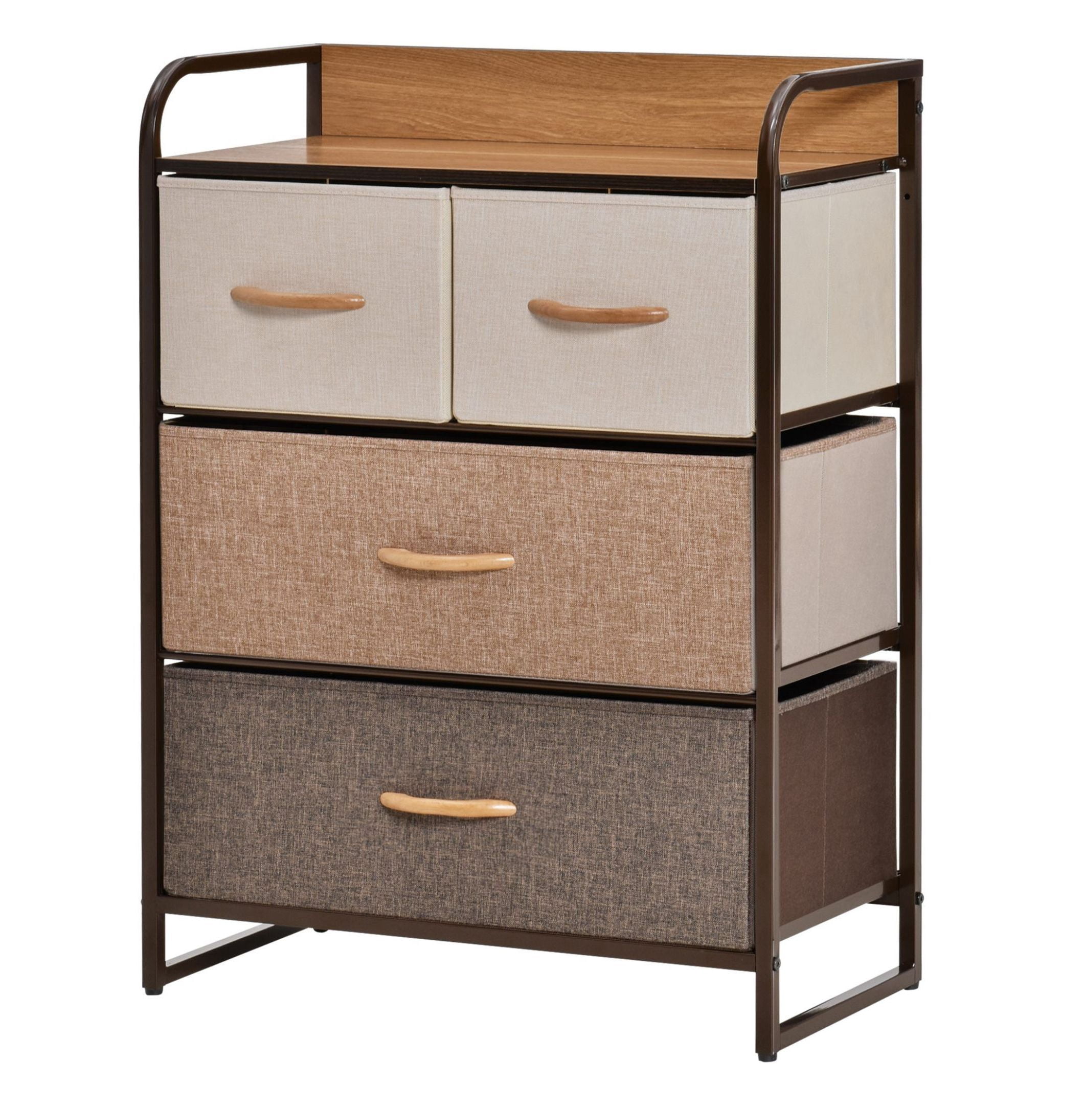 walmart joqixon 8-drawer dresser Joqixon 8-Drawer Dresser with Built-in Power Outlet, Wooden Shelves for  Bedroom Storage Organization - Non-Woven Fabric Design