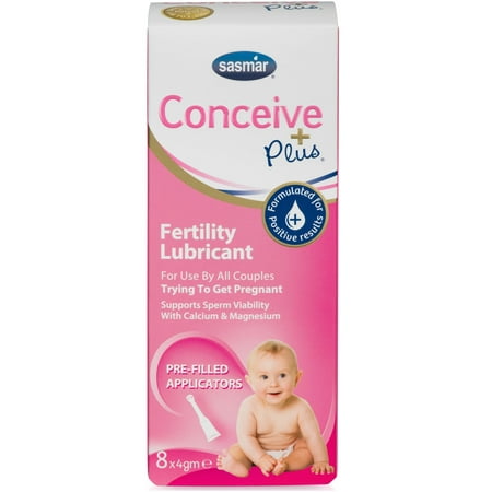 Conceive Plus - Conceive Plus 8 Pre-Filled Applicators Pre-Fertility Lubricant (4gm x (Best Lubricant For Women)