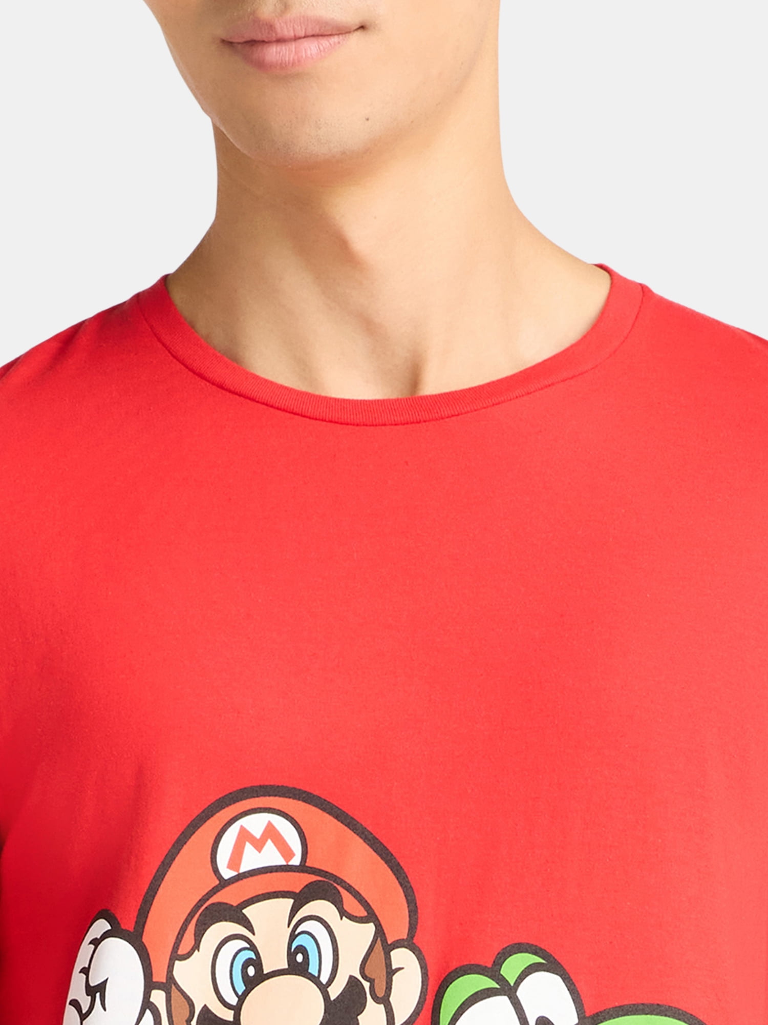 Super Mario Men's and Big Men's Graphic Tee, Sizes S-3XL