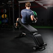 Titan Fitness Max Adjustable FID Bench, 70 Positions, Flat Bench, Incline Angle, Decline Angle, Rated 600 LB, Weight Training Bench