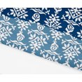 thumbnail image 4 of Vargottam Nappe Ronde Intérieure/extérieure 58 Pouces avec Trou pour Parasol et Fermeture Éclair, Nappe Imperméable, Nappes pour Table de Jardin - Bleu Royal, 4 of 7