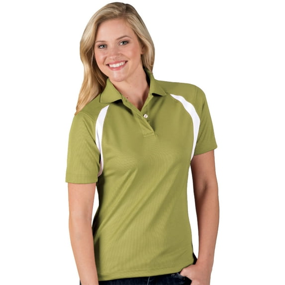 BlueGeneration Ladies Wicking Contrast Insert - Vegas Gold 2 Extra Large Trim White