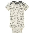 Gerber Baby Boy Short Sleeve Onesie Bodysuits, 5Pack, Preemie24