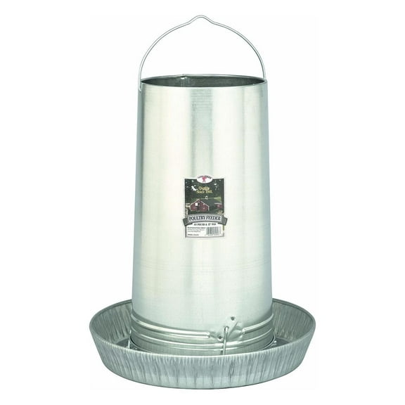 Little Giant 40-Pound Hanging Metal Poultry Feeder