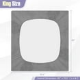 thumbnail image 3 of Costway King Size Mattress Protector with Deep Pocket Sponge Padding Anti-slip Bottom Gray, 3 of 10