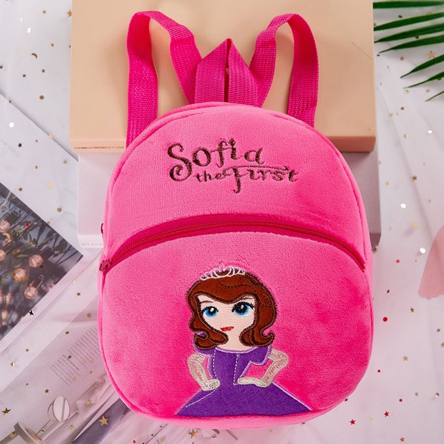 New Cute Children‘s Backpack Plush Backpack Kindergarten Bag
