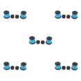 thumbnail image 1 of Decodeary Skateboard Rebuild Kit Bushings Washers for Pivot Cups for 2 Trucks 3.25in Blue 5 Inch 5Set, 1 of 6