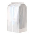 thumbnail image 1 of Hanging Clothes Dust Cover Dustproof Clothes Dust Bag Wardrobe Storage Organizer, 1 of 5