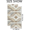 thumbnail image 3 of SKYSONIC Soft Hand Towels Set of 2 Towels Tile Texture Absorbent Washcloths Multipurpose for Bathroom Gym Hotel Spa, 3 of 6