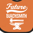thumbnail image 4 of Inktastic Future Blacksmith Anvil Boys Baby Bib, 4 of 4