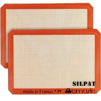 Silpat Silicone Mat for Baking Non Stick Baking Sheet, Pack of 2
