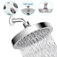 thumbnail image 2 of fsxdhpcsgfc Shower Head High Pressure Rain, Bathroom Showerhead With Plated Finish, 2 of 7