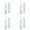 Light blue*4, variant on Yooci Electrostatic Disposable Duster Set with Long Handle - Home Dusting Kit (3-Pack)