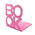 thumbnail image 1 of Amdohai Metal Bookends Non-Slip Decorative Book Ends Support 4.9 x 5.1 x 5.5 Inch Book Shelf, 1 of 7
