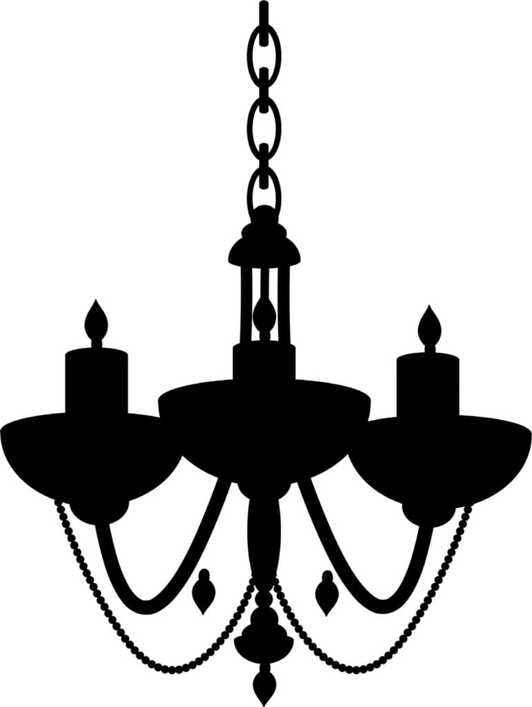 Wall Design Pieces Chandelier Removable Home 14 X 28 Inches