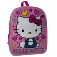 thumbnail image 2 of Hello Kitty Kids Backpack, Elementary School Girls Book Bag with Padded Straps, Pink, 2 of 4
