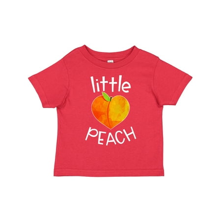 

Inktastic Little Peach Cute Heart Shaped Peach Gift Toddler Boy or Toddler Girl T-Shirt