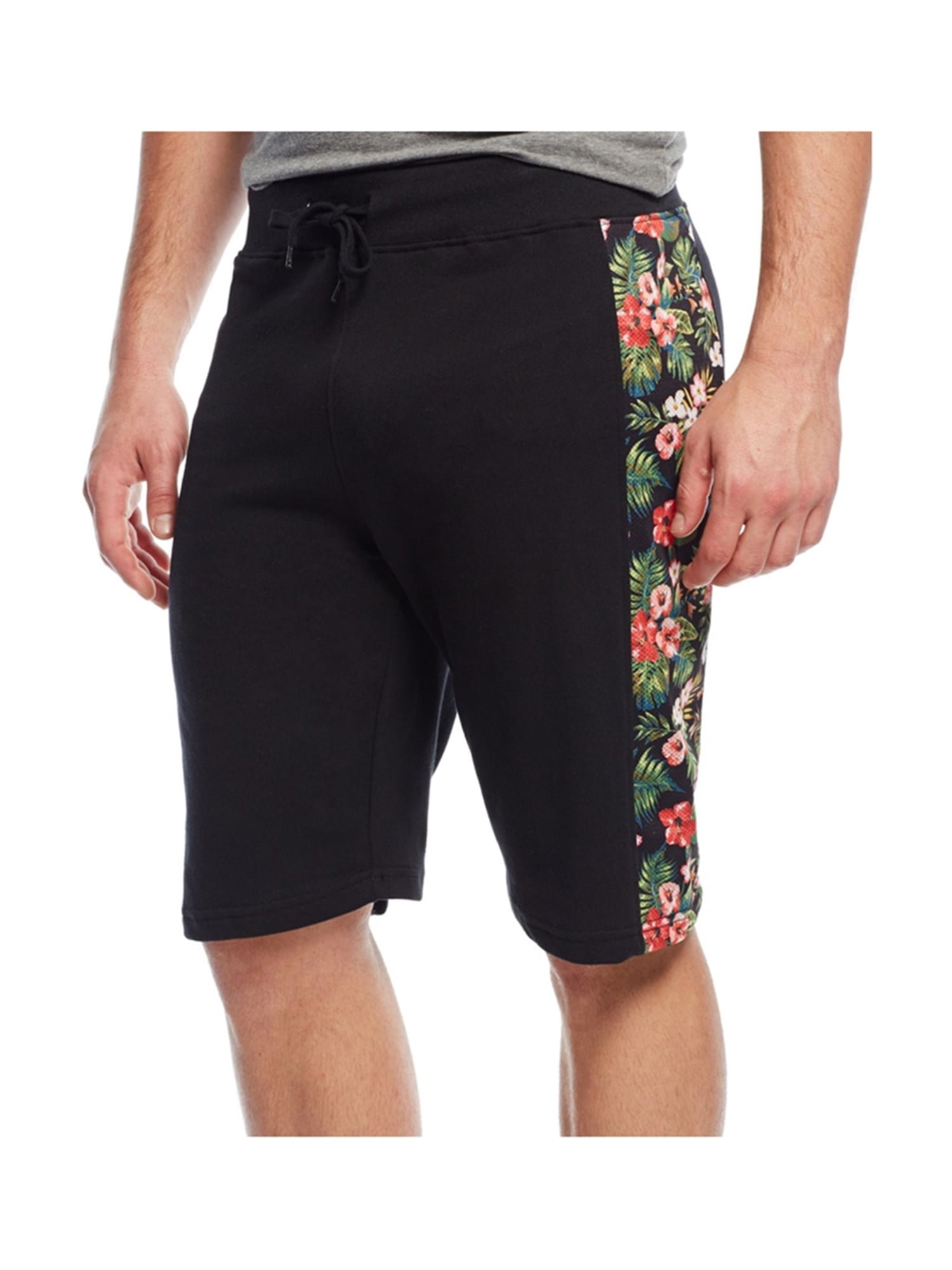 floral mesh shorts