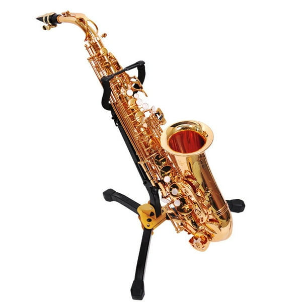 Raindrops Portable Alto Saxophone Stand Foldable Design With Backrest Slip Feet Dual Peg For Tenor And Alto Saxophones Raindrops Portable Alto Saxophone Stand Foldable Design With Backrest Slip Feet Dual Peg For Tenor And Alto Saxophones