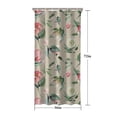 thumbnail image 5 of Pioneer Flower Floral Print Pattern Shower Curtain 36"x72" ,Bathroom Decorative Shower Curtains Set with 12 Hooks,Modern Waterproof Washable Shower Curtain, 5 of 6