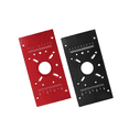 thumbnail image 4 of Router Lift with Fixed Base-Router Insert Plate-Woodworking Universal Router Lift Base for 65mm Dia Router Motor-Red, 4 of 8