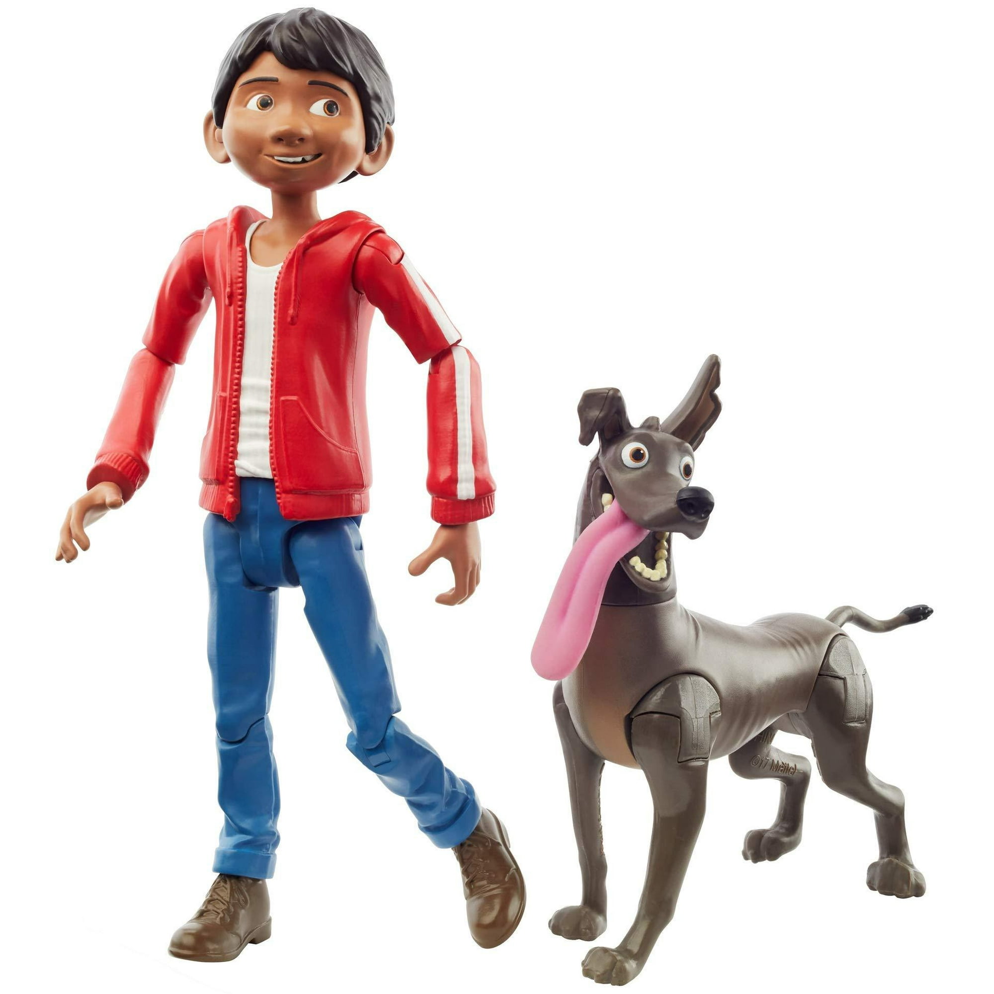 Mattel A Disney And Pixar Coco Miguel Action Figure Movie Character Toy With Dante Dog Figure Highly Posable With Authentic Design Gift For Ages 3 Years Old Up Multi Gpf45 Walmart