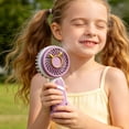 thumbnail image 4 of JZCHUNTOY Handheld Mini Fan, Cute Deer Design USB Rechargeable, Portable Quiet Personal Fan, Suitable for Outdoor Travel Office Commute, 4 of 6