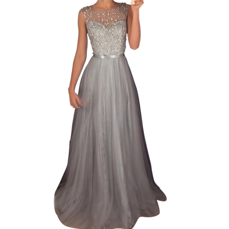 slim fit dress slacks Simple gray v neck satin long prom dress, gray evening dress – dresstby
