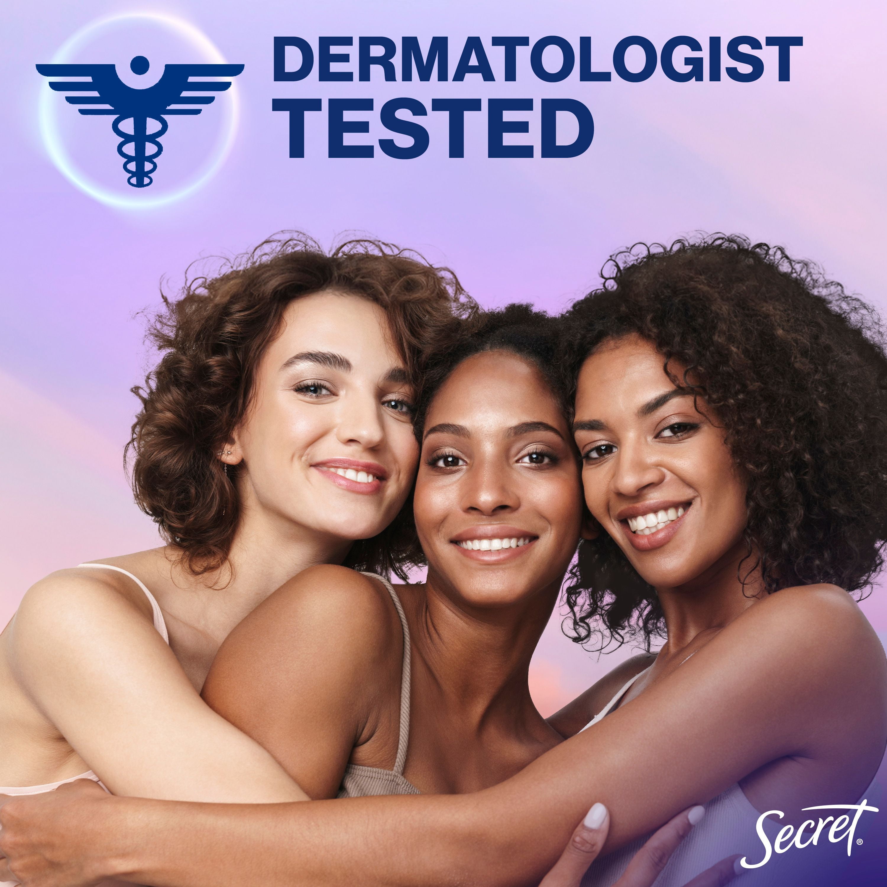 Secret Whole Body Stick Aluminum Free Deodorant for Women with notes of Peach & Vanilla, 68G