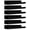6-pack black, variant on JUANCHENG Floating Shelves for Wall Decor Extra Clear Wall Shelves