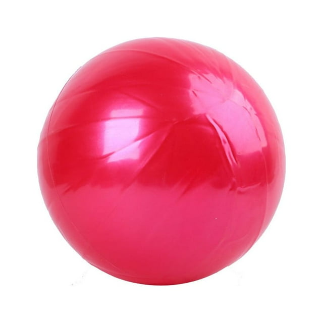 20cm Anti-Burst Exercise Yoga Ball for Pilates Gym Fitness, Heavy-Duty PVC Stability Trainer for Home Workouts
