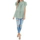 thumbnail image 4 of Camisa Mujer Camisa Con Estampado De Leopardo Con Mangas Volantes Ropa De Verano, Verde, S Advancent AP002395-05, 4 of 7