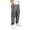 12K1-Dark Gray, variant on Boys Cargo Pants Pull On Elastic Waist Straight Leg Chino Uniform Pants