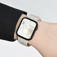 thumbnail image 5 of Engraved Silicone Sport Band for Apple Watch Series 10 46mm 42mm 9 41/45MM 40 44mm Strap for iWatch 4/5/6/SE/7/8 for 38mm 49mm (Lavender,Series10 46mm), 5 of 7