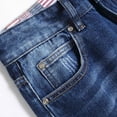 thumbnail image 6 of Jeans for Men Men's Casual Ripped Straight Loose Fit Comfort Jeans Pants Mens Fashion Skinny Jeans Bootcut Ripped Denim Pants, L&Blue, 6 of 7