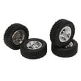 thumbnail image 4 of RC Car Wheel Tire, 4PCS Plastic Easy To Install Original Bump Surface RC Toy Car Wheels  for Replacement, 4 of 7