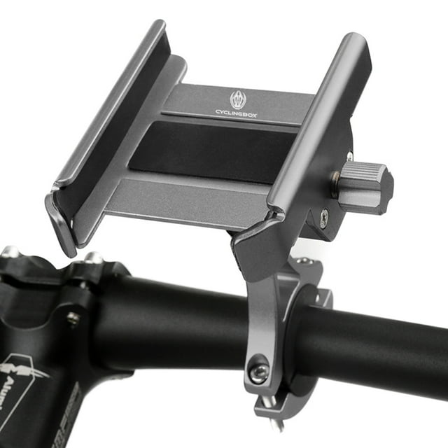 Holder Heightened Aluminium Alloy Mobile Phone Holder 360° Rotation Adjustable Motorcycle Phone Mount Rear View Mirror Phone Bracket for Mountain Bike Road
