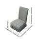 thumbnail image 3 of Short Skirt Home Chair Covers Cushion Backrest One Dining Chair Covers Universals Stool Covers Seat Covers Stretch Dining Table Chair Covers Cover Cover, 3 of 6