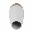 thumbnail image 3 of Sagebrook Home Ceramic 17"h 2-tone Vase, Creme/white, 3 of 7