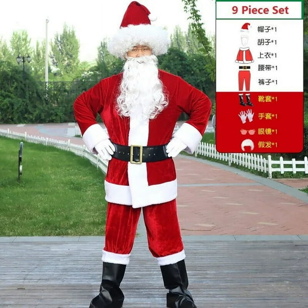 Traje papá noel sale