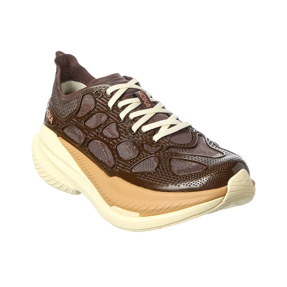 HOKA Mach X Caged Sneaker, 5, Brown