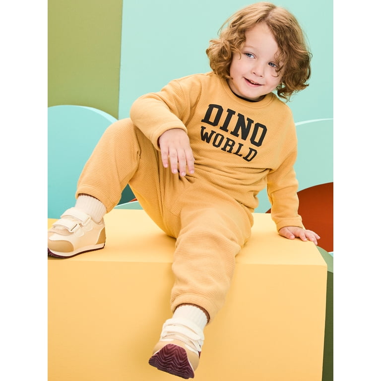 Garanimals Baby & Toddler Boy Waffle Knit Thermal Set photo 2