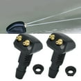 thumbnail image 6 of 2 Pcs Car Dual Holes Windshield Washer Nozzle Wiper Water Spray Jet Adjustable, 6 of 7