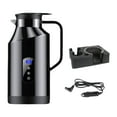 thumbnail image 1 of Milaget 12V 24V Car Kettle Electric Boiler Vehicle Travel Kettle for Tea Coffee 1200ml With Base, 1 of 9