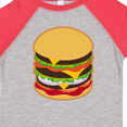 thumbnail image 4 of Inktastic Hamburger Lover Boys or Girls Toddler T-Shirt, 4 of 5