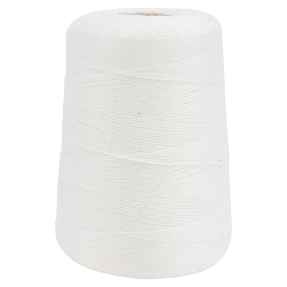 OUNONA White Cotton Rope 500m for Sausage Wrapping, Craft Projects, and Strong Twine for Cooking and