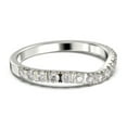 thumbnail image 3 of Radhika2 Curved Diamond Ring 10k White Gold, 3 of 4