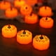thumbnail image 1 of Luces de noche de Halloween Calabazas de otoño para decoración de bandejas escalonadas Mini linternas iluminadas con LED a batería Centros de mesa para decoraciones de fiesta una luz, 1 of 9